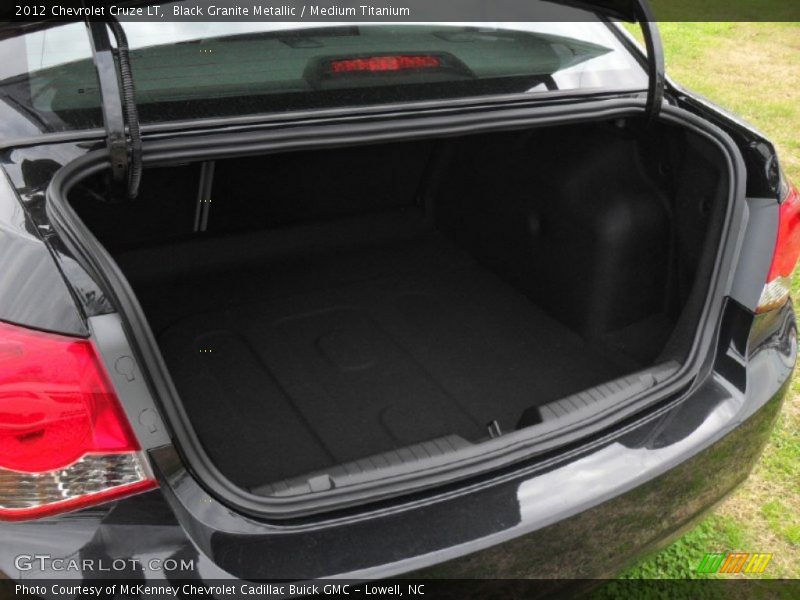 Black Granite Metallic / Medium Titanium 2012 Chevrolet Cruze LT