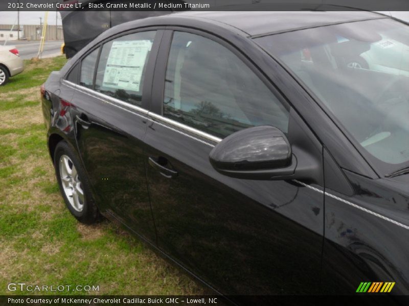 Black Granite Metallic / Medium Titanium 2012 Chevrolet Cruze LT