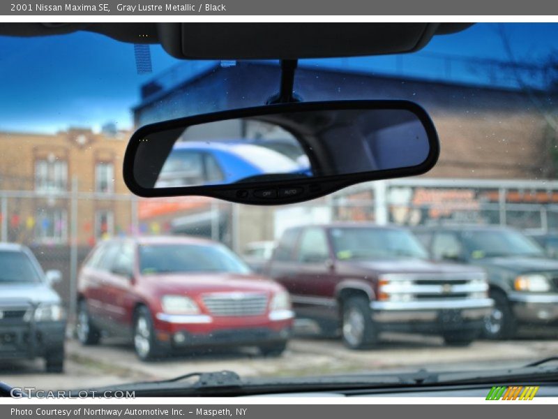 Gray Lustre Metallic / Black 2001 Nissan Maxima SE