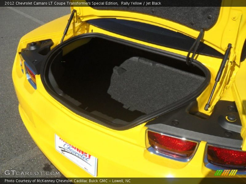 Rally Yellow / Jet Black 2012 Chevrolet Camaro LT Coupe Transformers Special Edition