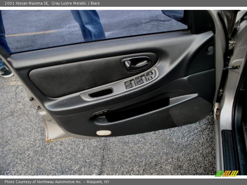 Gray Lustre Metallic / Black 2001 Nissan Maxima SE
