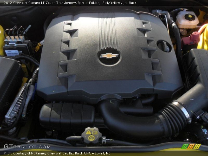 Rally Yellow / Jet Black 2012 Chevrolet Camaro LT Coupe Transformers Special Edition