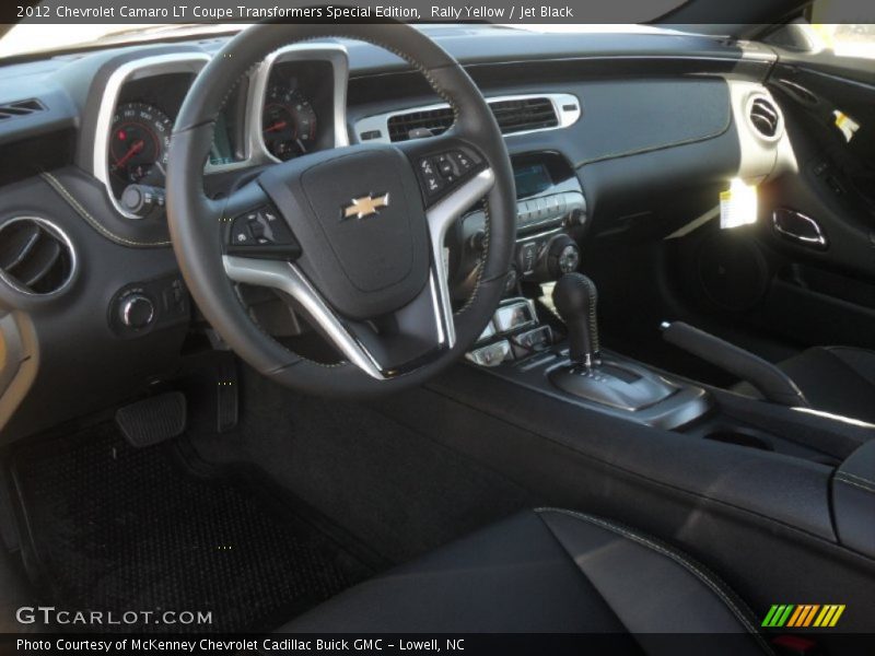 Rally Yellow / Jet Black 2012 Chevrolet Camaro LT Coupe Transformers Special Edition