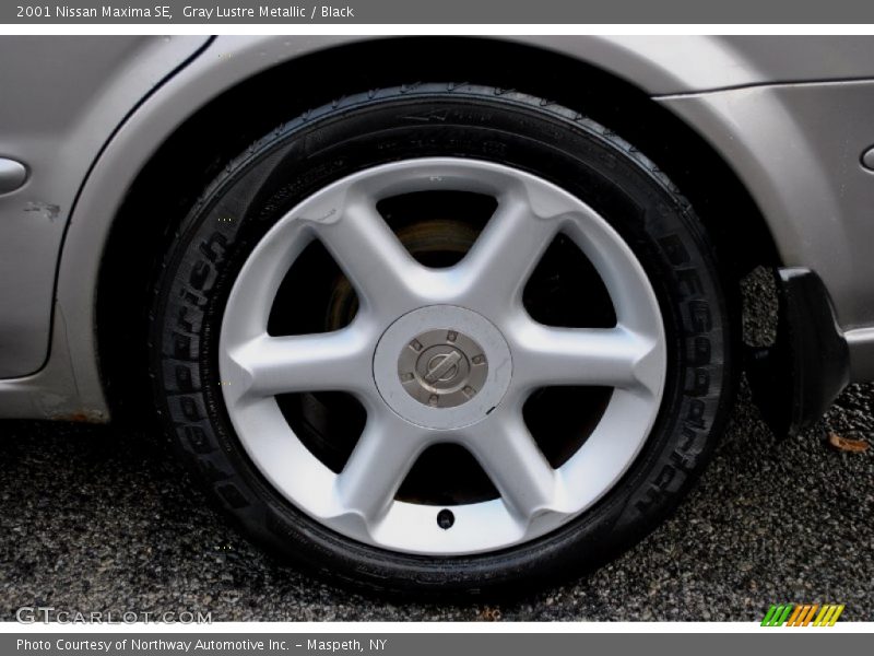 Gray Lustre Metallic / Black 2001 Nissan Maxima SE