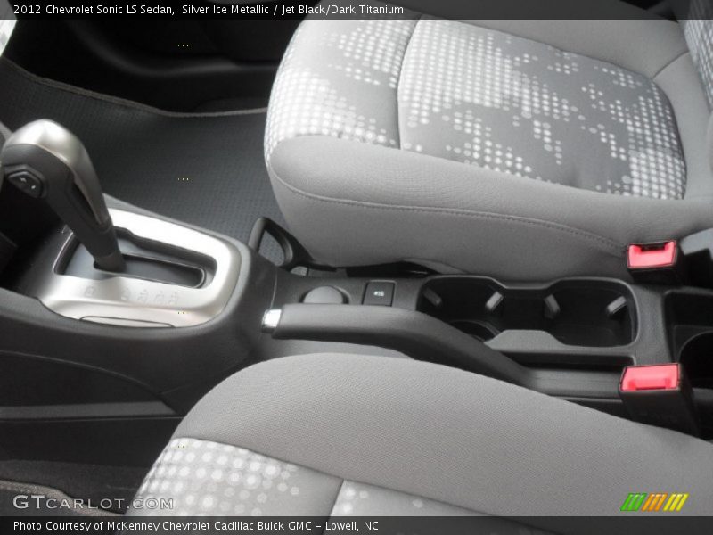 Silver Ice Metallic / Jet Black/Dark Titanium 2012 Chevrolet Sonic LS Sedan