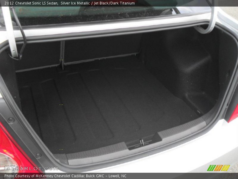 Silver Ice Metallic / Jet Black/Dark Titanium 2012 Chevrolet Sonic LS Sedan