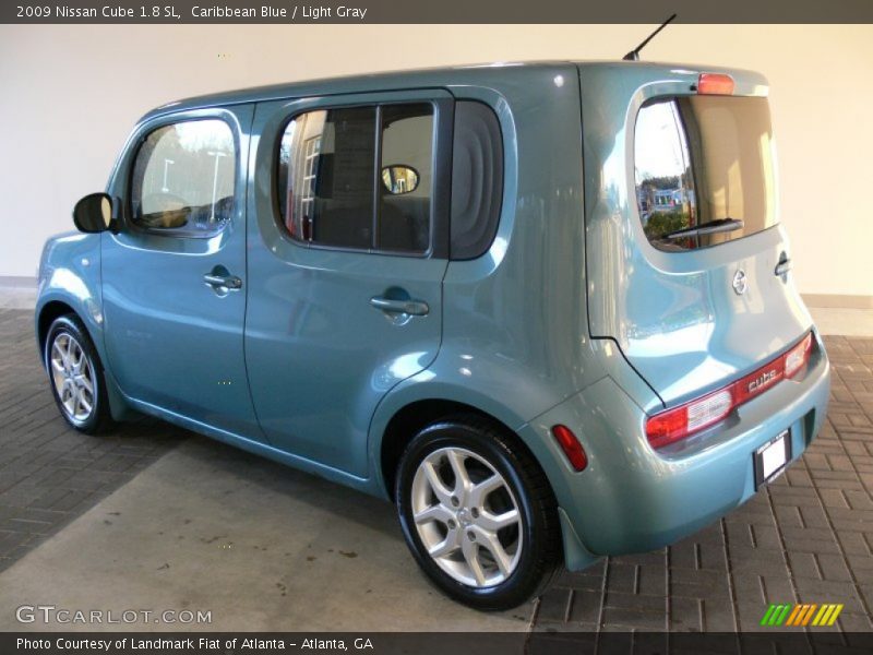 Caribbean Blue / Light Gray 2009 Nissan Cube 1.8 SL