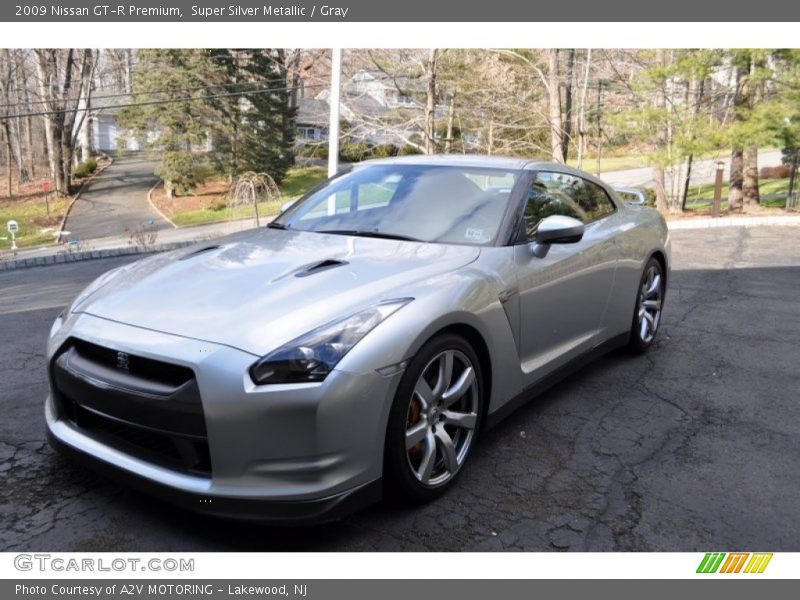 Super Silver Metallic / Gray 2009 Nissan GT-R Premium