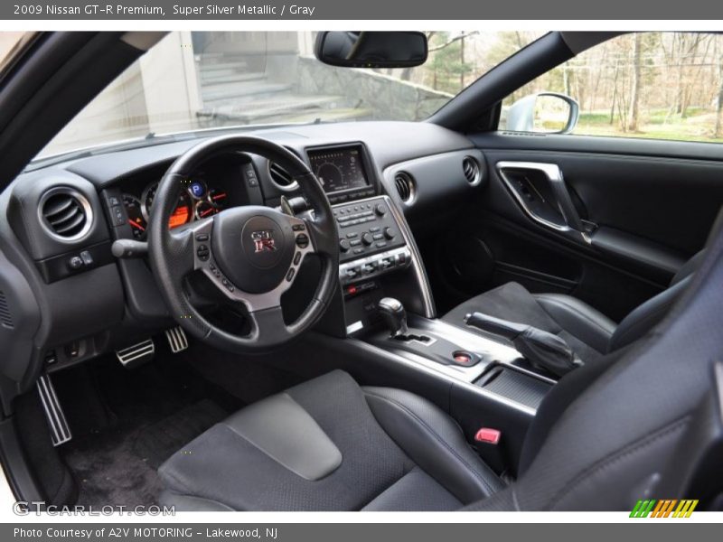  2009 GT-R Premium Gray Interior