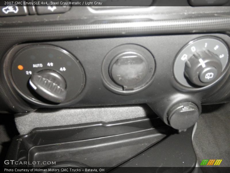 Steel Gray Metallic / Light Gray 2007 GMC Envoy SLE 4x4