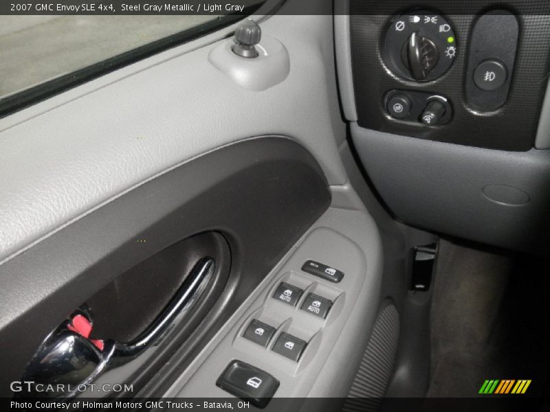 Steel Gray Metallic / Light Gray 2007 GMC Envoy SLE 4x4