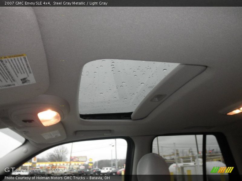 Steel Gray Metallic / Light Gray 2007 GMC Envoy SLE 4x4
