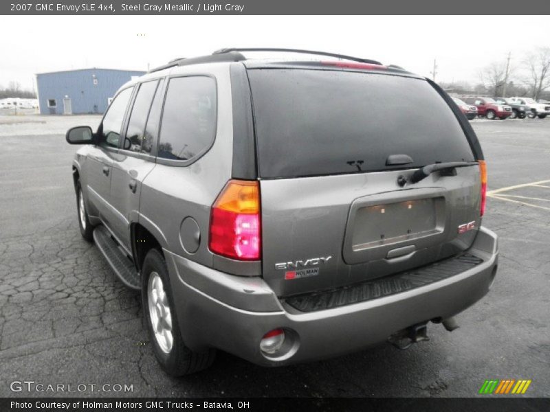 Steel Gray Metallic / Light Gray 2007 GMC Envoy SLE 4x4