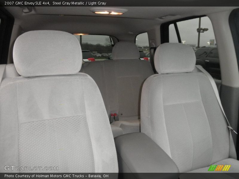 Steel Gray Metallic / Light Gray 2007 GMC Envoy SLE 4x4