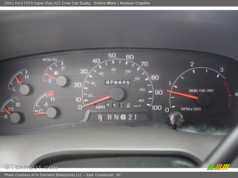  2001 F350 Super Duty XLT Crew Cab Dually XLT Crew Cab Dually Gauges
