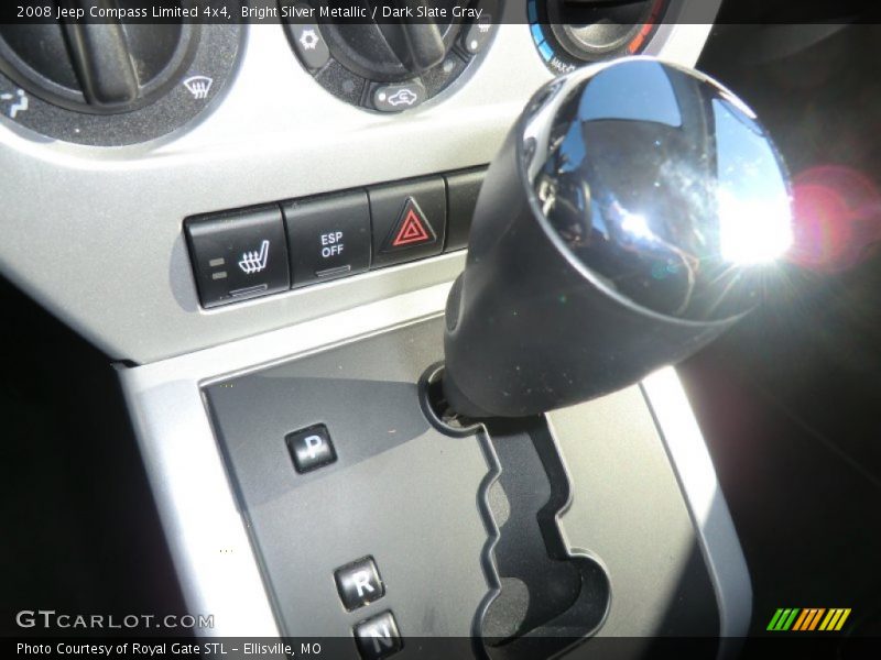 Bright Silver Metallic / Dark Slate Gray 2008 Jeep Compass Limited 4x4