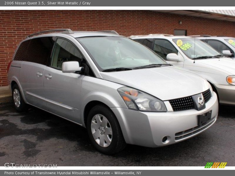 Silver Mist Metallic / Gray 2006 Nissan Quest 3.5