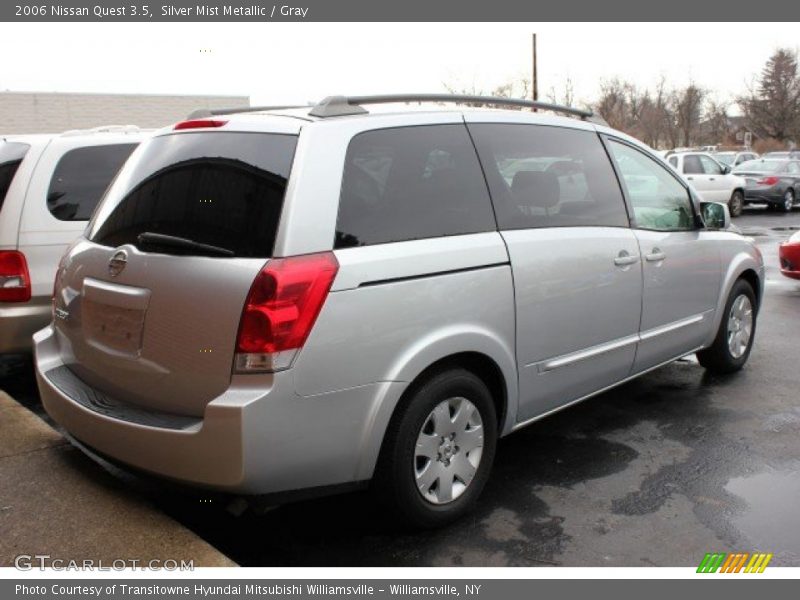 Silver Mist Metallic / Gray 2006 Nissan Quest 3.5