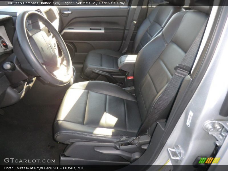 Bright Silver Metallic / Dark Slate Gray 2008 Jeep Compass Limited 4x4