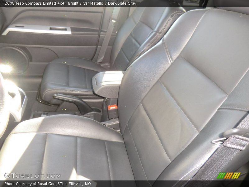 Bright Silver Metallic / Dark Slate Gray 2008 Jeep Compass Limited 4x4