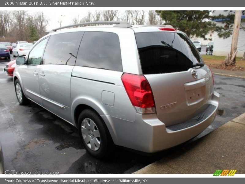 Silver Mist Metallic / Gray 2006 Nissan Quest 3.5