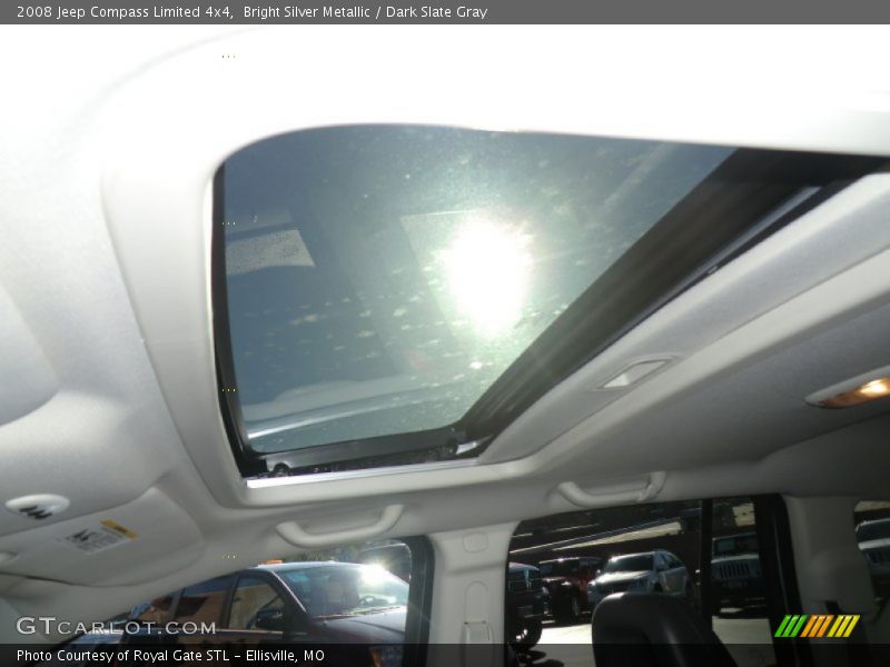 Bright Silver Metallic / Dark Slate Gray 2008 Jeep Compass Limited 4x4