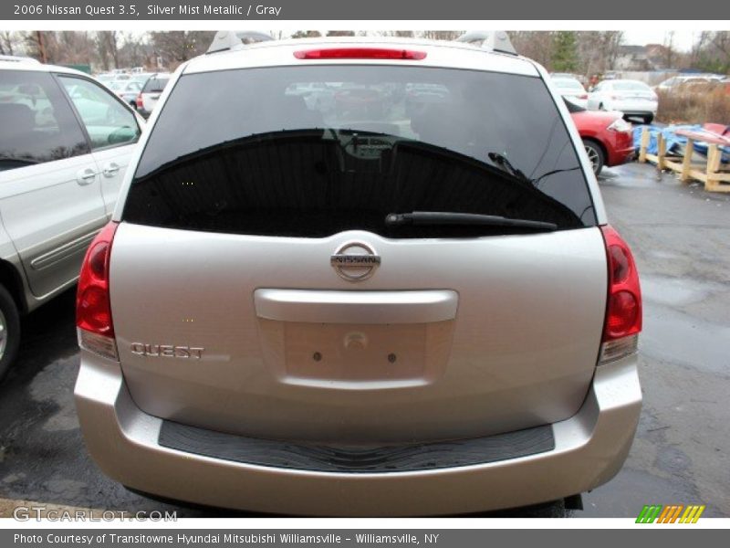 Silver Mist Metallic / Gray 2006 Nissan Quest 3.5