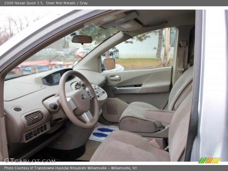 Silver Mist Metallic / Gray 2006 Nissan Quest 3.5