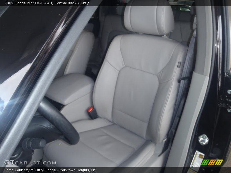 Formal Black / Gray 2009 Honda Pilot EX-L 4WD