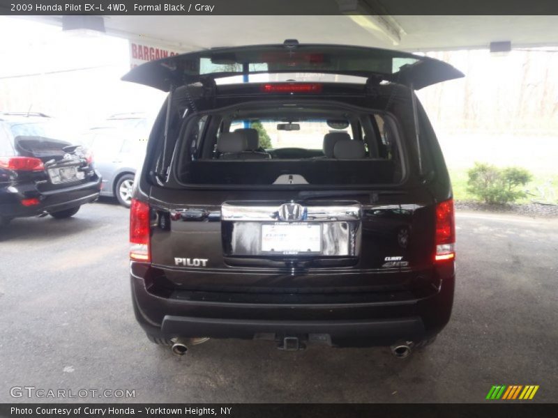 Formal Black / Gray 2009 Honda Pilot EX-L 4WD