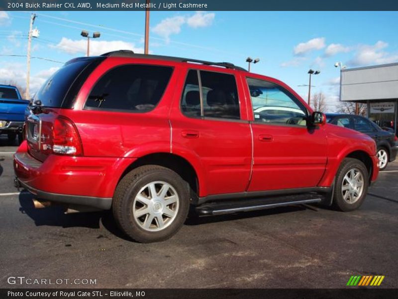 Medium Red Metallic / Light Cashmere 2004 Buick Rainier CXL AWD