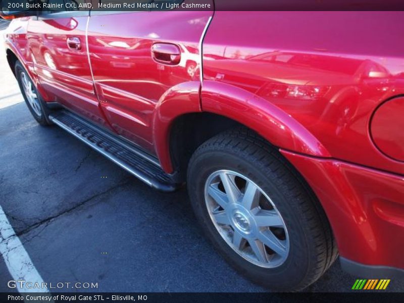 Medium Red Metallic / Light Cashmere 2004 Buick Rainier CXL AWD