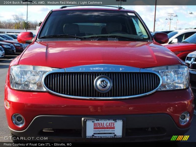 Medium Red Metallic / Light Cashmere 2004 Buick Rainier CXL AWD