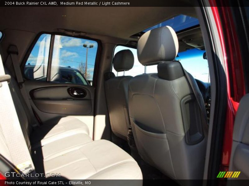 Medium Red Metallic / Light Cashmere 2004 Buick Rainier CXL AWD