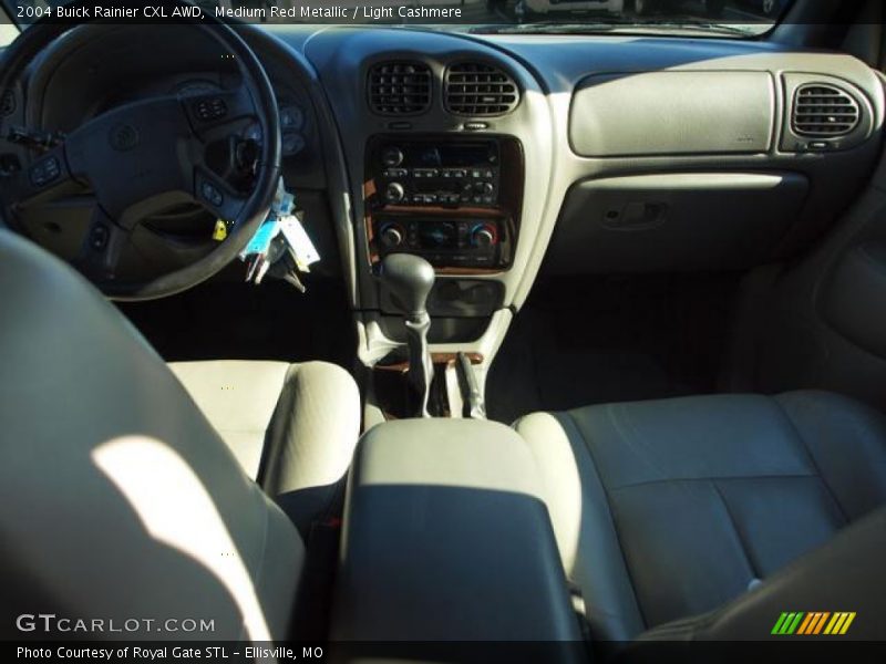 Medium Red Metallic / Light Cashmere 2004 Buick Rainier CXL AWD