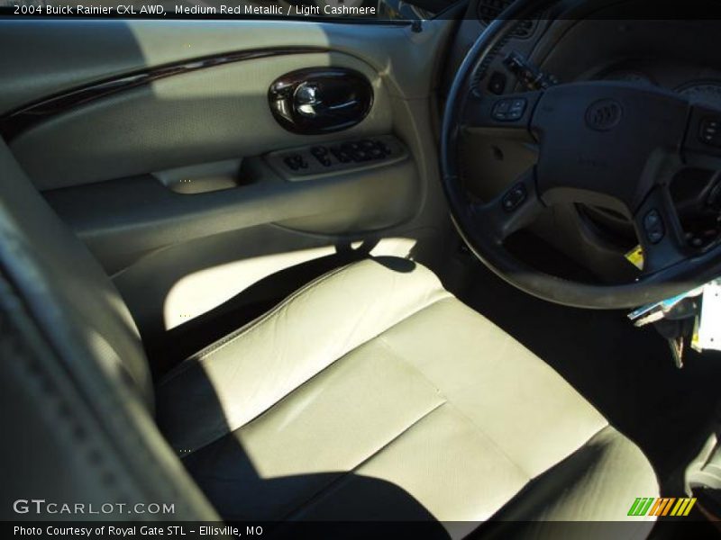 Medium Red Metallic / Light Cashmere 2004 Buick Rainier CXL AWD