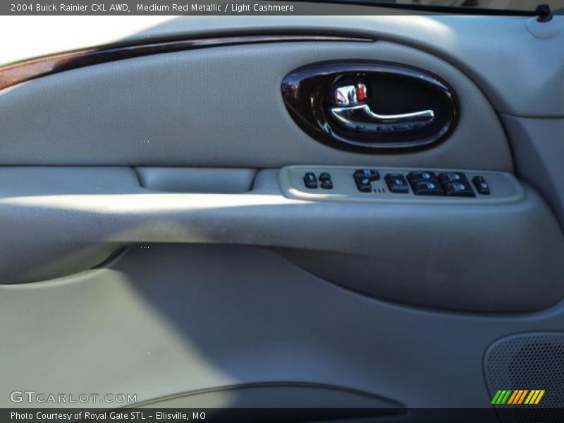 Medium Red Metallic / Light Cashmere 2004 Buick Rainier CXL AWD