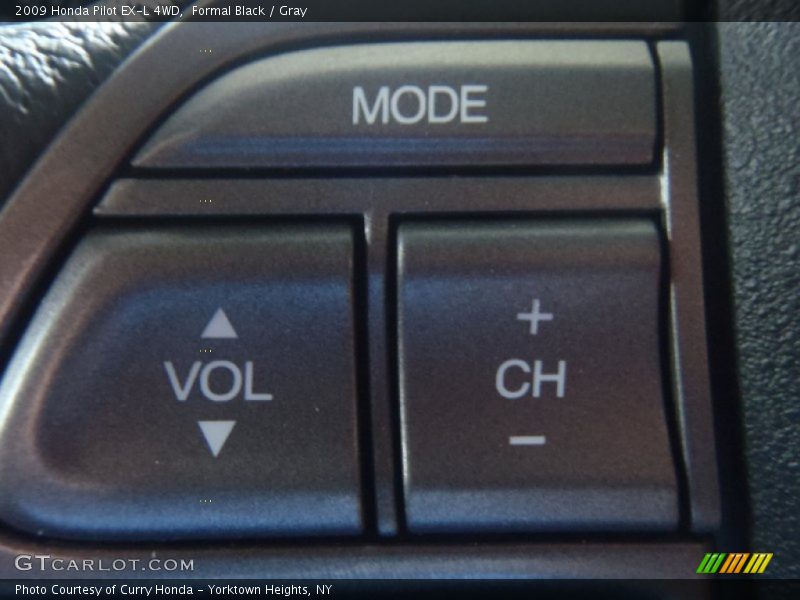 Formal Black / Gray 2009 Honda Pilot EX-L 4WD