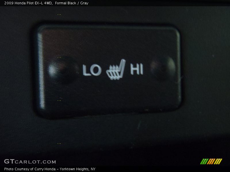 Formal Black / Gray 2009 Honda Pilot EX-L 4WD