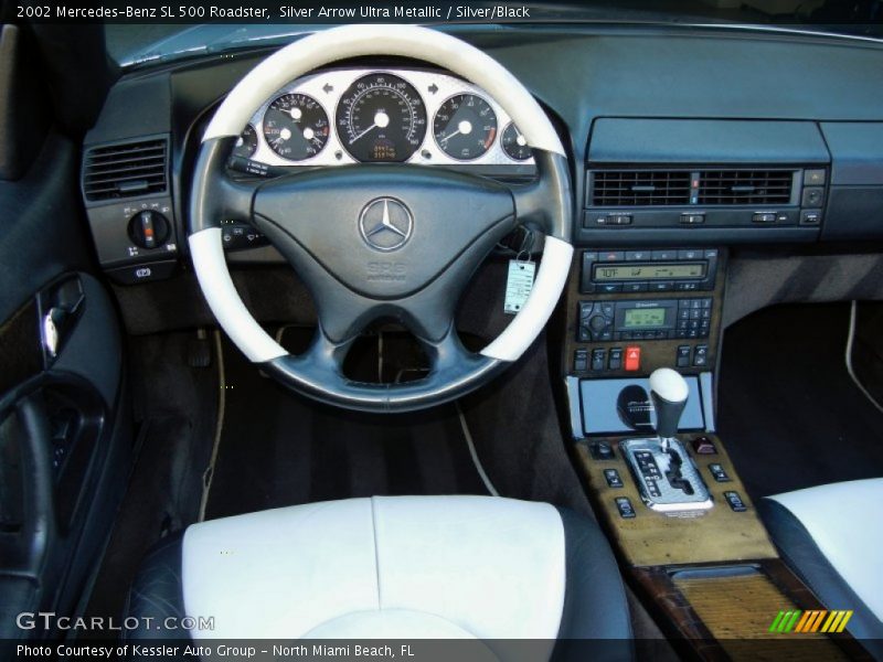 Silver Arrow Silver/Black interior - 2002 Mercedes-Benz SL 500 Roadster