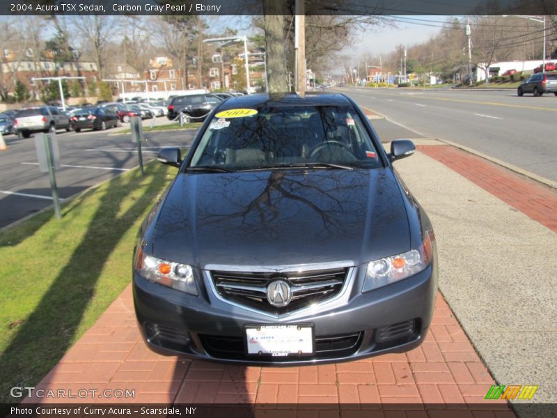 Carbon Gray Pearl / Ebony 2004 Acura TSX Sedan