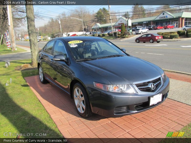 Carbon Gray Pearl / Ebony 2004 Acura TSX Sedan