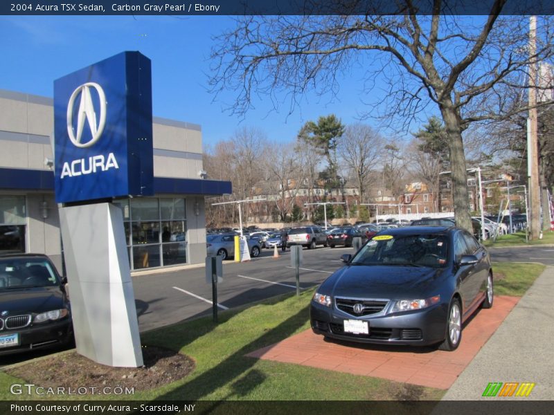 Carbon Gray Pearl / Ebony 2004 Acura TSX Sedan