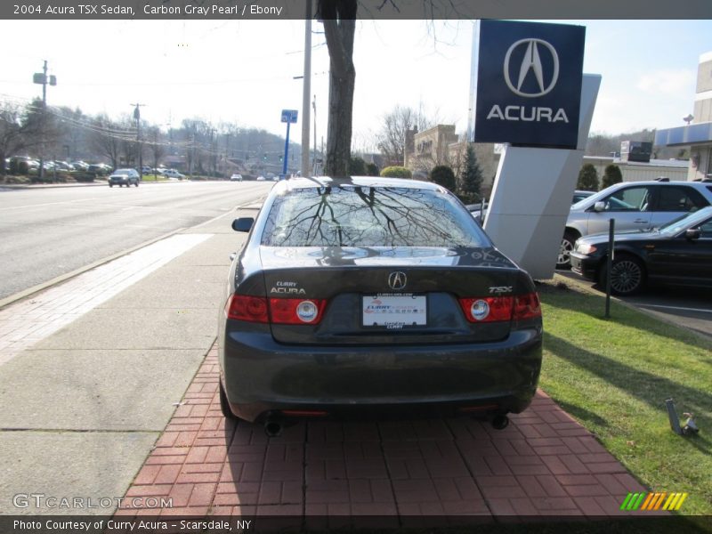 Carbon Gray Pearl / Ebony 2004 Acura TSX Sedan