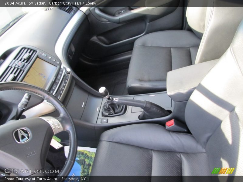 Carbon Gray Pearl / Ebony 2004 Acura TSX Sedan