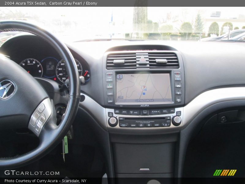 Carbon Gray Pearl / Ebony 2004 Acura TSX Sedan