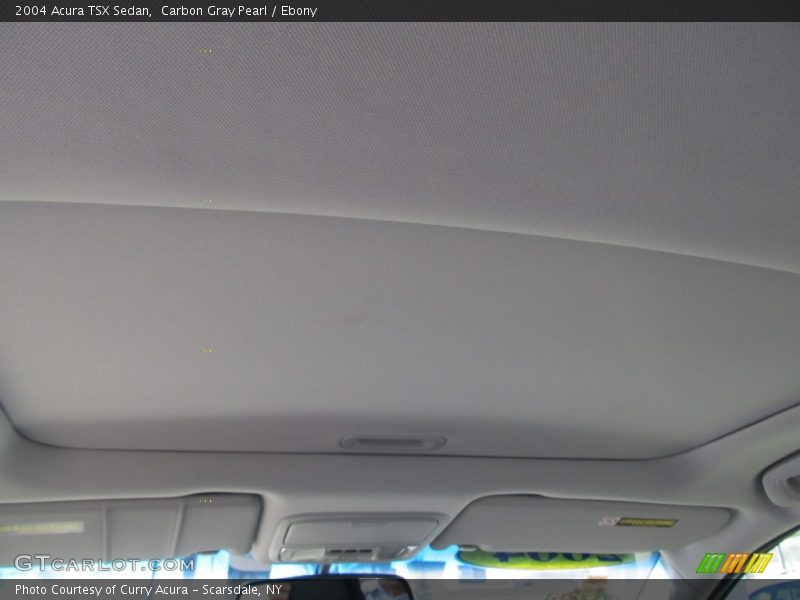 Carbon Gray Pearl / Ebony 2004 Acura TSX Sedan