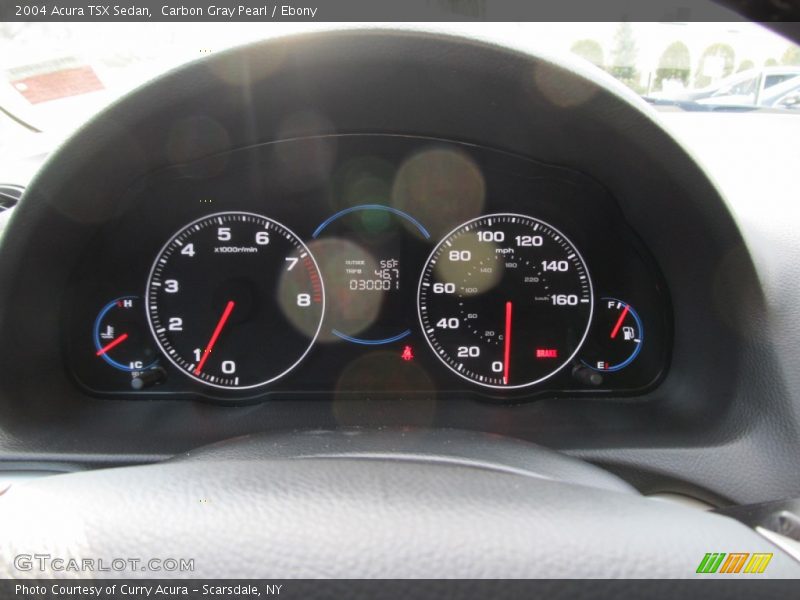  2004 TSX Sedan Sedan Gauges