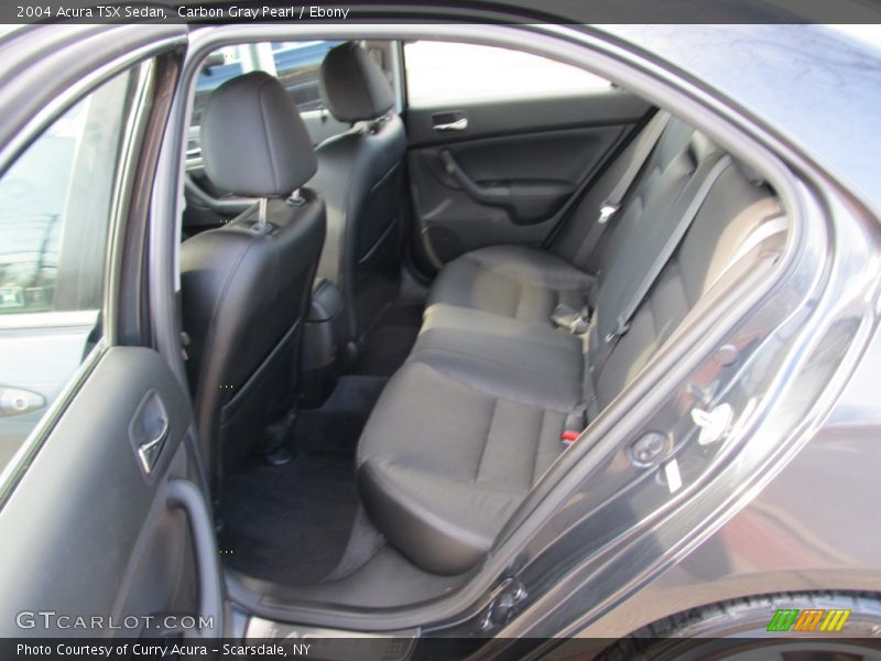 Carbon Gray Pearl / Ebony 2004 Acura TSX Sedan