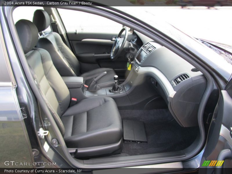 Carbon Gray Pearl / Ebony 2004 Acura TSX Sedan